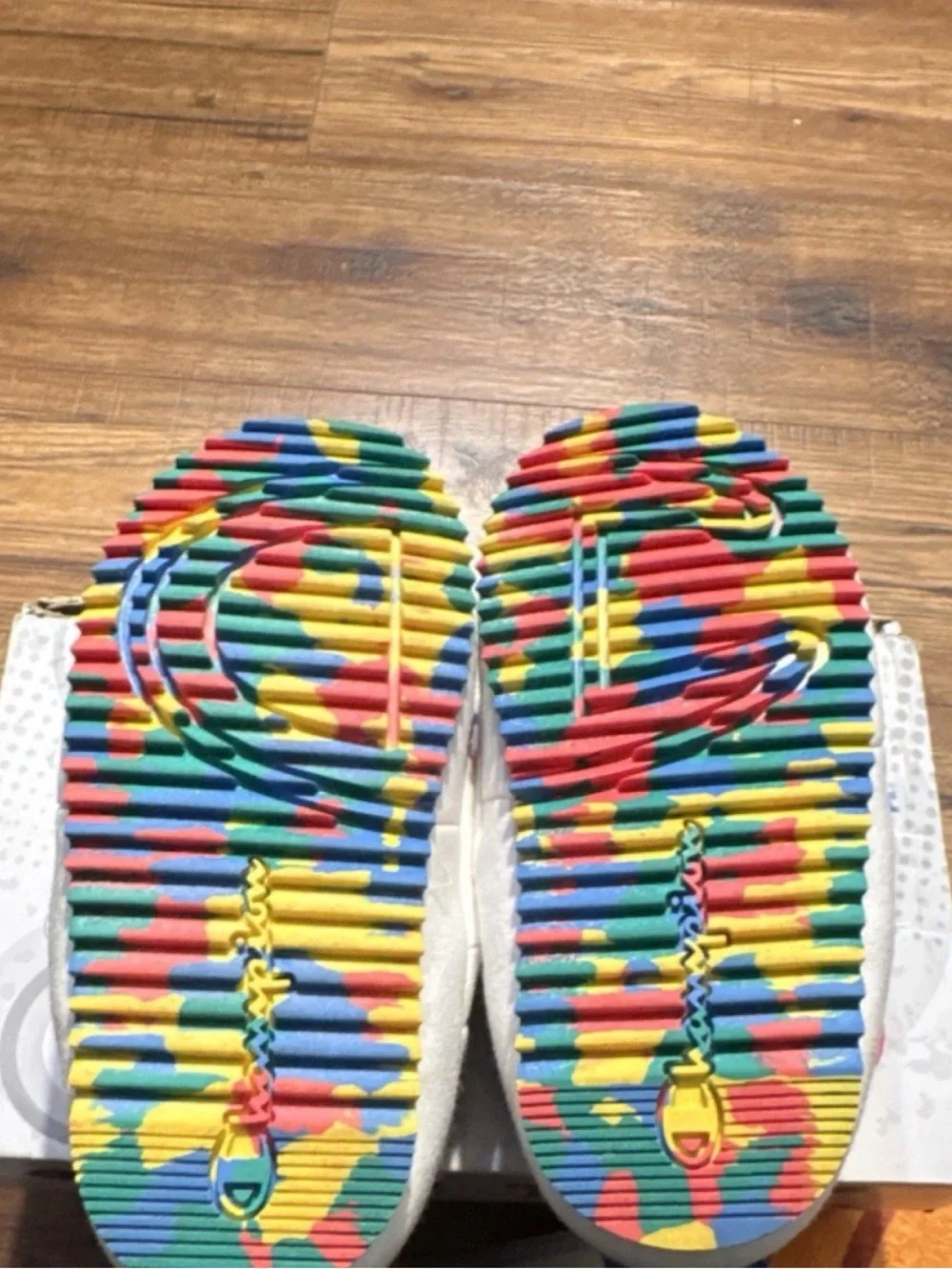 Champion University Zip Twister Sneakers/Slippers Colorblock Zipper White/Multi